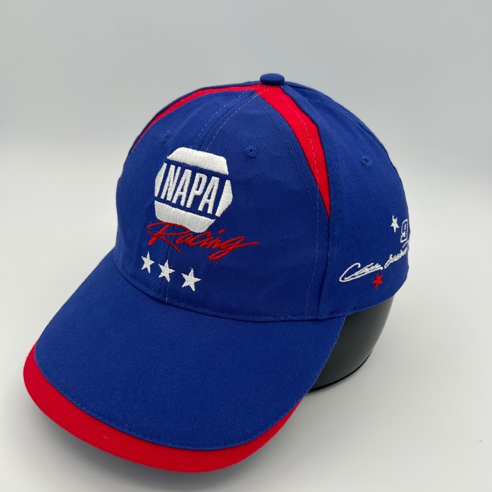 Chase Elliott NAPA Racing‎ Baseball Hat Mens OSFA Blue Red NASCAR Racing Sporty